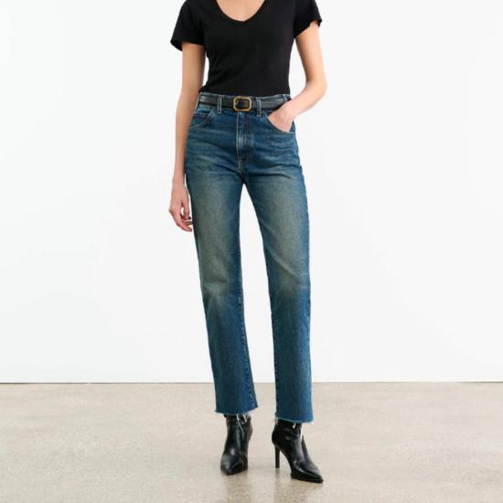  닐리로탄 데님 팬츠 닐리 로탄 칼라 진