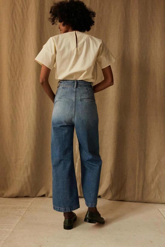  카론 칼라한 데님 팬츠 캐론 캘러핸 앤디스 팬츠 워시드 70년대 데님 - CARON CALLAHAN