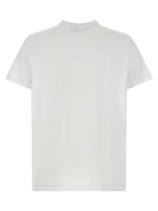  디스퀘어드2 반팔 티셔츠 Dsquared2 캡슐 컬렉션 Dsquared2 X Ducati 티셔츠 화이트/블랙 - DSQUARED2