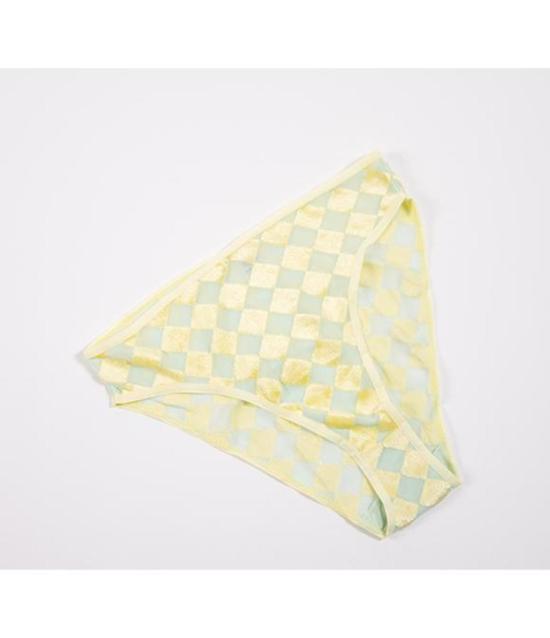  베이스레인지 팬티 벨 팬츠 헤와 옐로우