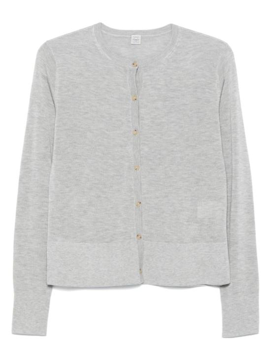  토템 가디건 크루넥  그레이