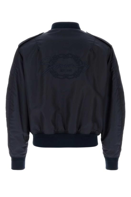  지방시 봄버 자켓 네이비 블루 나일론 봄버 재킷 - GIVENCHY