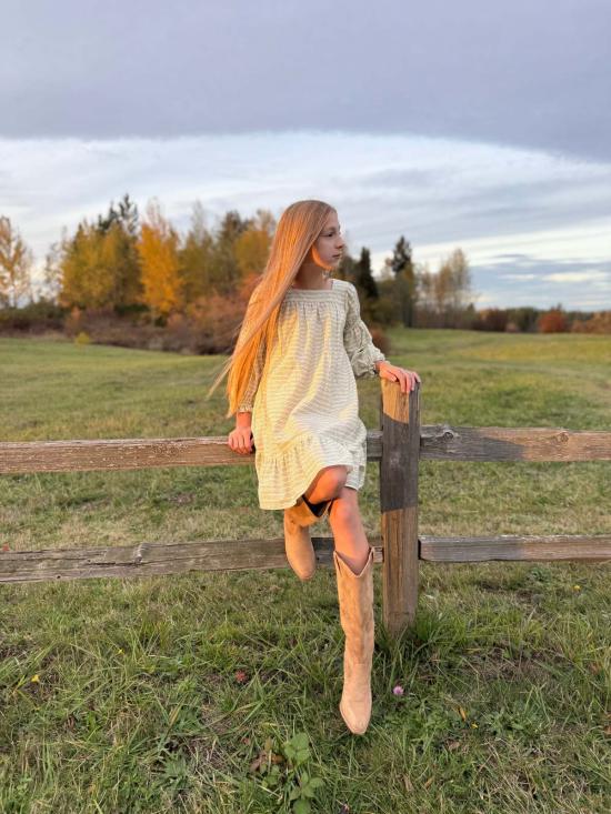  [키즈] Piper&Cloth 원피스 파이퍼앤클로스 피오나 드레스 블러쉬 바인 스트라이프 - PIPER&CLOTH