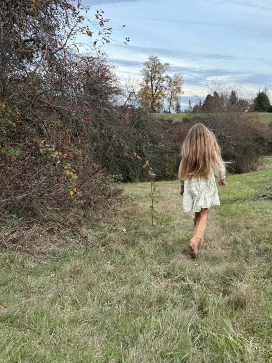  [키즈] Piper&Cloth 원피스 파이퍼앤클로스 피오나 드레스 블러쉬 바인 스트라이프 - PIPER&CLOTH