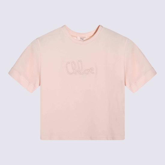  [키즈] 끌로에 트레이닝 상의 키즈  티셔츠 Rosa Petalo