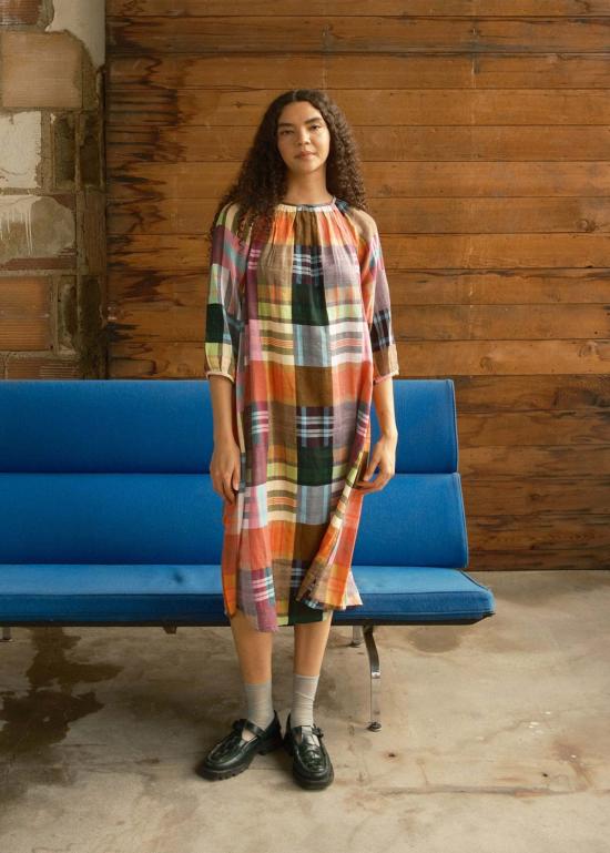  에이스 앤 지그 롱 원피스 에이스앤지그 헤더 드레스 - ACE & JIG