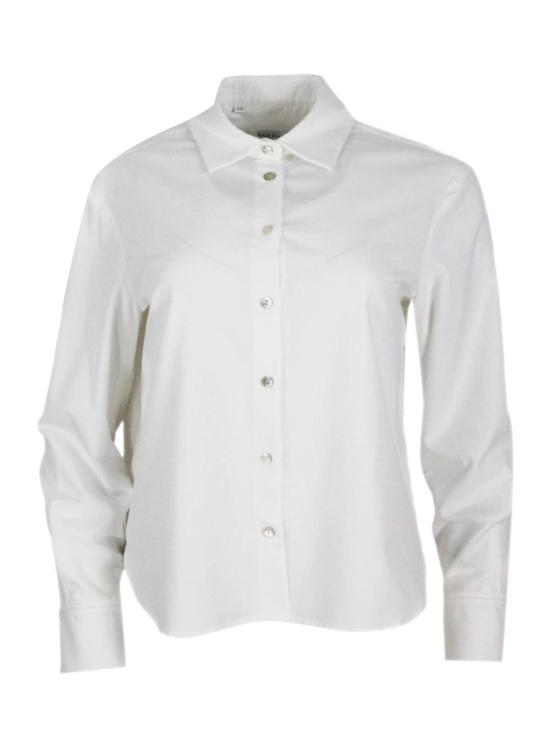  발바 긴팔 셔츠 바르바 나폴리  화이트