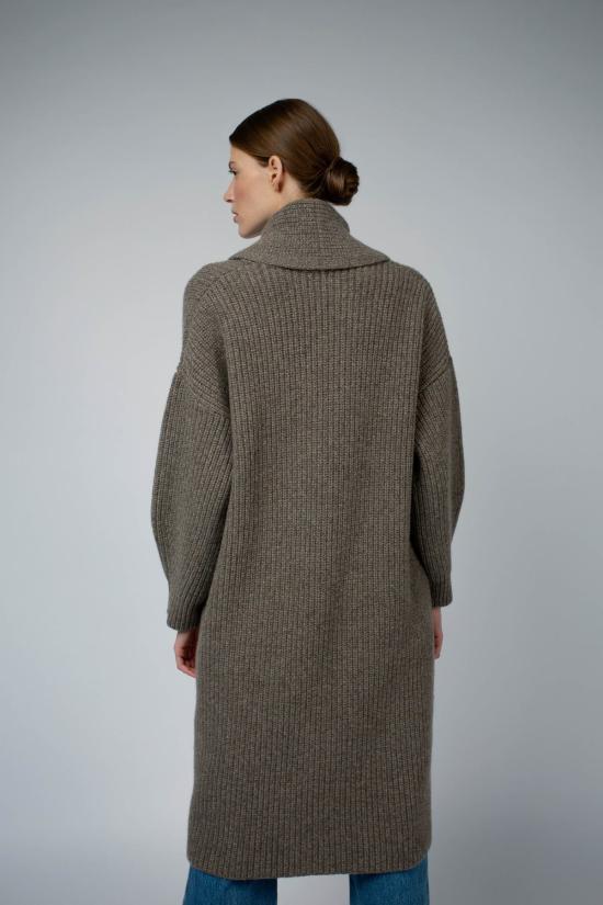  산티클레르 코트 마라 캐시미어 스웨터  월넛 - SANTICLER