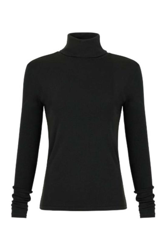  아모 데님 터틀넥 리즈