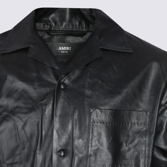  아미리 자켓 가죽 재킷 블랙 - AMIRI