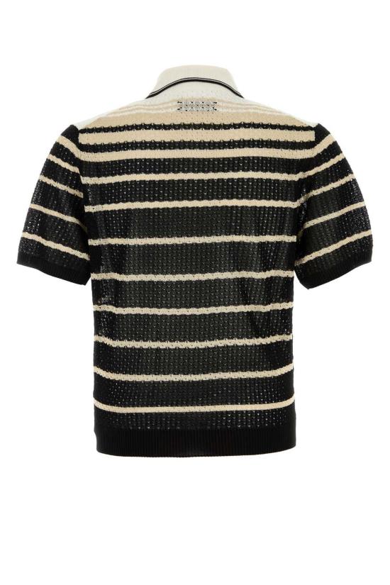  아미리 가디건 자수 크로셰  블랙 - AMIRI