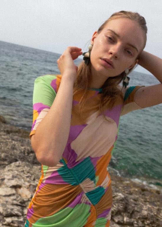  Untitled in Motion 숏 원피스 Untitled In Motion Nexus 드레스 프린트 - OTHER BRANDS