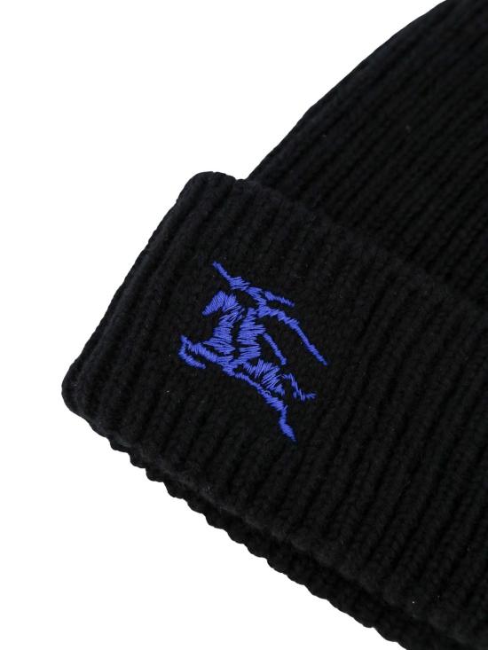  버버리 모자 EKD 비니 블랙 - BURBERRY