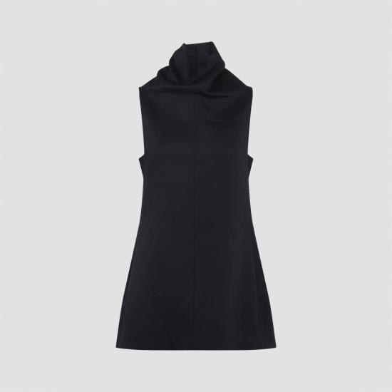  케이트 숏 원피스 Khaite Daria 미니 드레스 블랙 - KHAITE