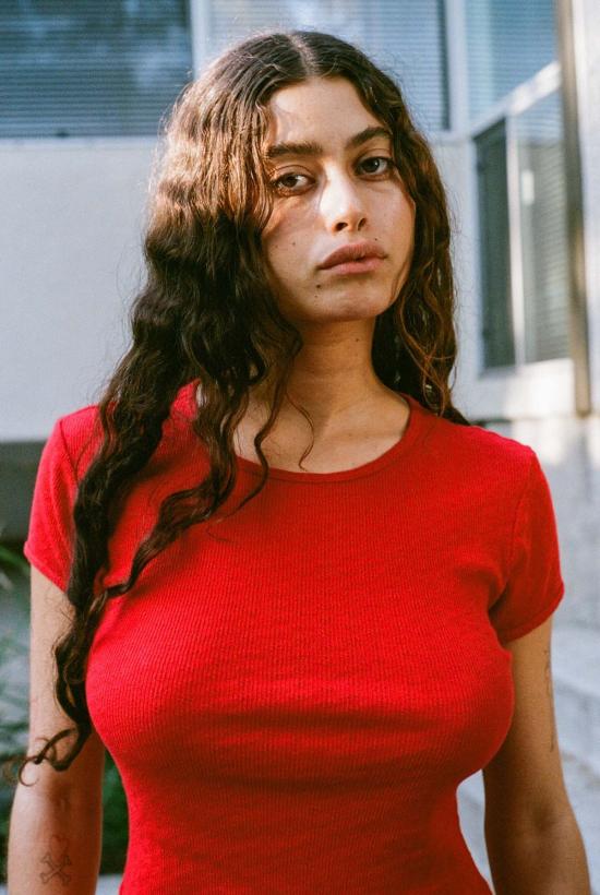  질 로드리게즈 반팔 티셔츠 길 로드리게스 포인텔 펄라 티 토마토