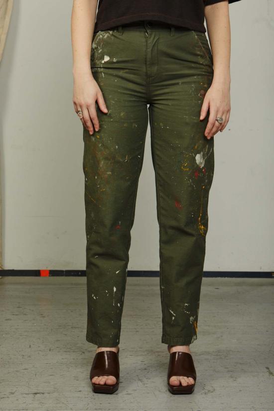  MAISON MARKOSIAN 스트레이트 팬츠 메종 마르코시안 무대 미술가 바지 - OTHER BRANDS