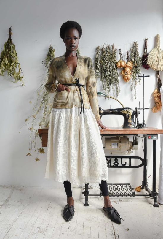  Yesaet 롱 스커트 예사엣 마아자 스커트 에크루