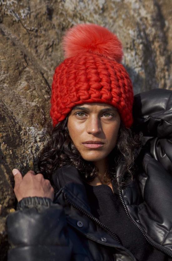  미샤램퍼트 모자 미샤 램퍼트 토마토 비니 폼스터 + 토마토 Xl 폼 - MISCHA LAMPERT