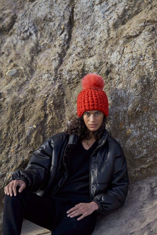  미샤램퍼트 모자 미샤 램퍼트 토마토 비니 폼스터 + 토마토 Xl 폼 - MISCHA LAMPERT