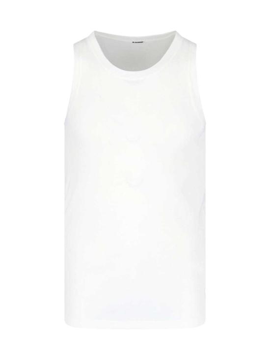  질샌더 민소매 티셔츠 질 샌더 티셔츠와 탱크탑 세트 - JIL SANDER