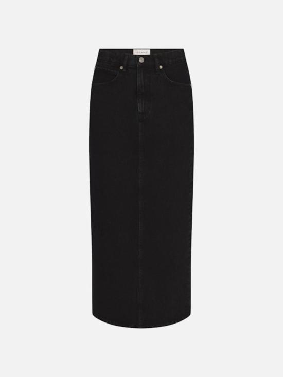  프레임 데님 스커트 컬럼 스커트 수트로 - FRAME