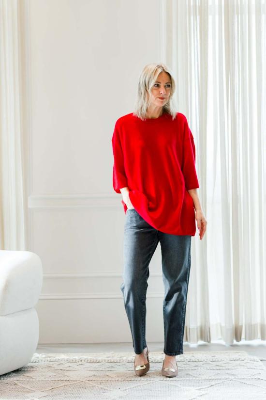  아모 데님 데님 팬츠 리비 미드라이즈 슬림 진 - AMO DENIM