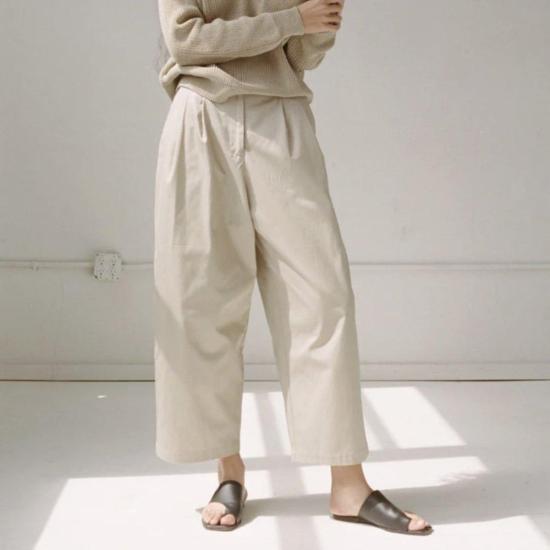  샤이나 모트 스트레이트 팬츠 보이 바지 - SHAINA MOTE