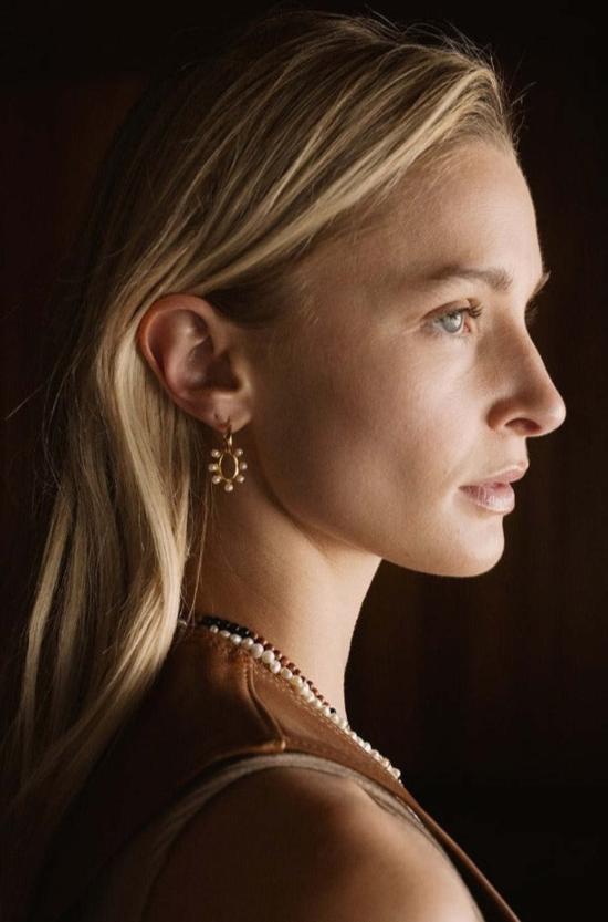  시에라 윈터 주얼리 이어링 돌리 후프 - SIERRA WINTER JEWELRY