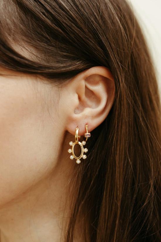  시에라 윈터 주얼리 이어링 돌리 후프 - SIERRA WINTER JEWELRY