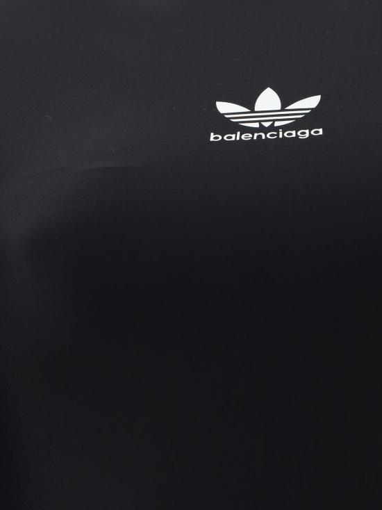  발렌시아가 미디 원피스 X 아디다스 블랙 드레스 - BALENCIAGA