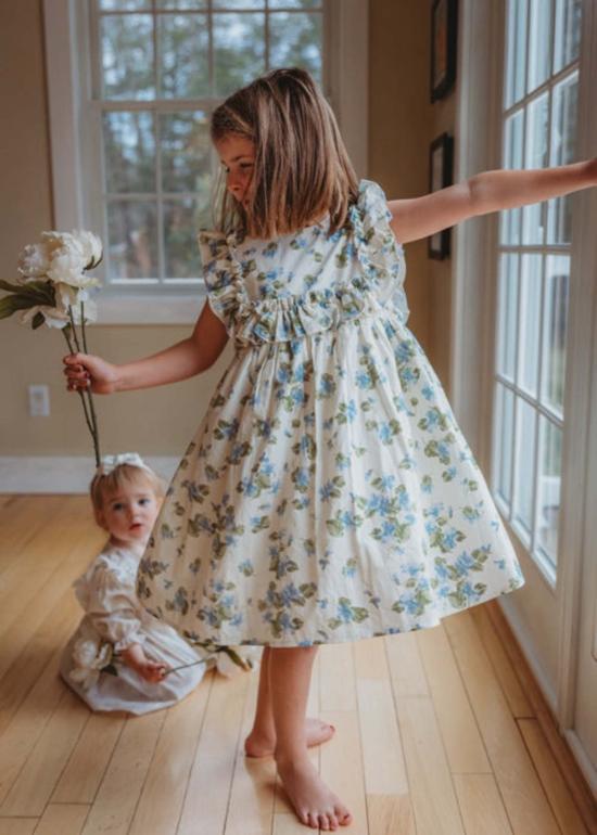  [키즈] Piper&Cloth 원피스 키즈  네오미 드레스 Fleurs Bleues - OTHER BRANDS