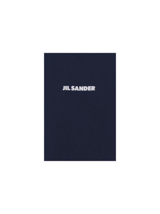  질샌더 반팔 티셔츠 질 샌더 코튼 티셔츠 네이비 블루 - JIL SANDER
