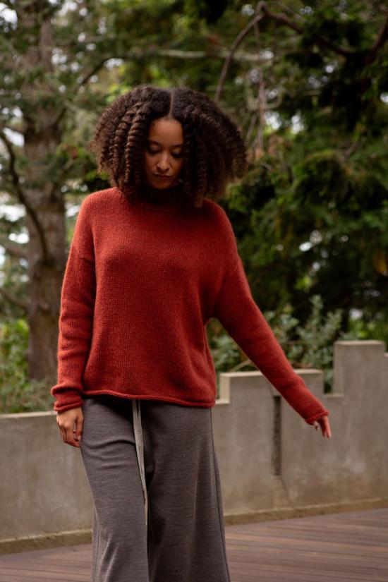  Erica Tanov 터틀넥 에리카 타노프 마틸다 알파카 울