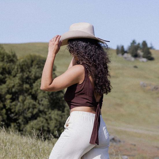  Minga 모자 밍가 카리나 울 카우보이 - OTHER BRANDS