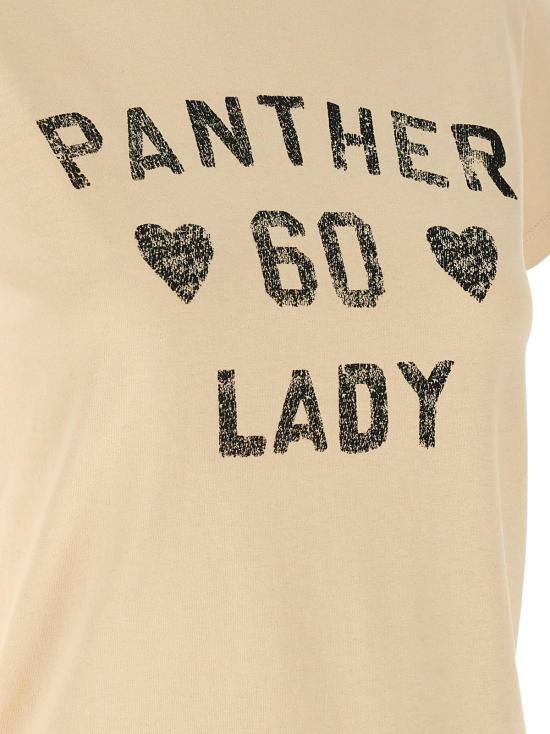  발렌티노 가라바니 반팔 티셔츠 Valentino Garavani Chez Valentino 티셔츠 베이지 - VALENTINO GARAVANI