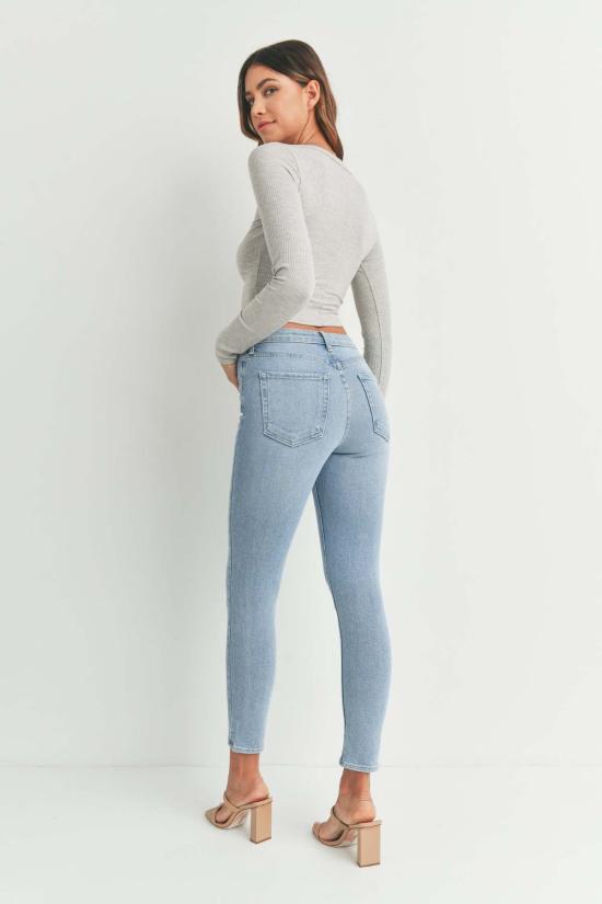  저스트 블랙 데님 데님 팬츠 더 비닐 스키니 다크 데님/라이트 데님/미디엄 데님 - JUST BLACK DENIM