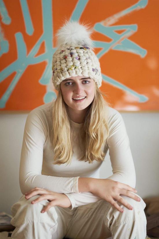  미샤램퍼트 모자 Mischa Lampert Twombly 비니 폼스터 + Arctix White Xl Pom - MISCHA LAMPERT