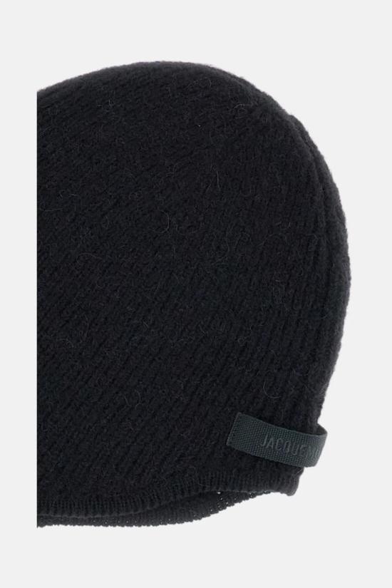  자크뮈스 모자 Jacquemus La Capuche 그로스 그랭  블랙 - JACQUEMUS