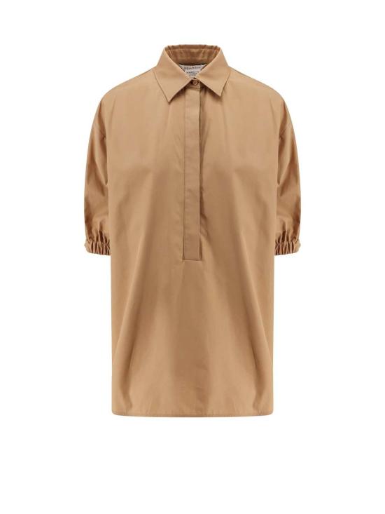  막스마라 폴로 티셔츠 막스 마라 셔츠 브라운