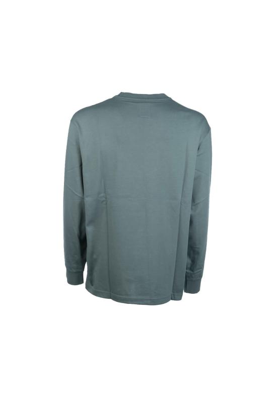  엠포리오 아르마니 긴팔 티셔츠 티셔츠 블루 - EMPORIO ARMANI