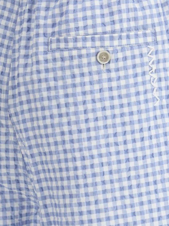  마르니 숏팬츠 무릎 길이 비시 반바지 (연한 파란색) - MARNI