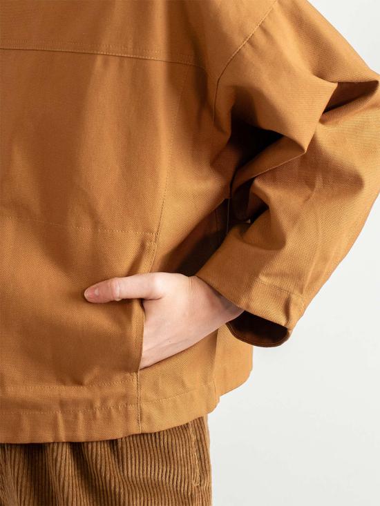  에블린 튜닉 A B E L I N E 캔버스  카라멜 - A B E L I N E