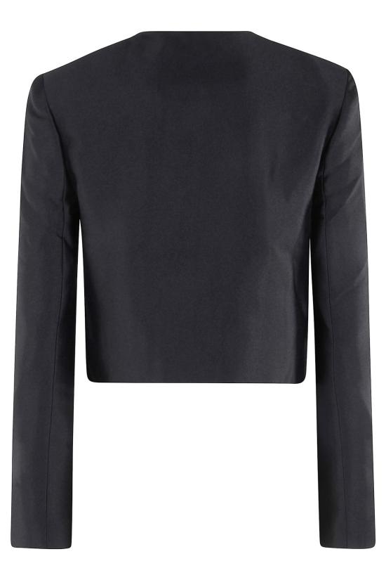  셀프 포트레이트 자켓 태피터 장식 트림 재킷 블랙 - SELF PORTRAIT