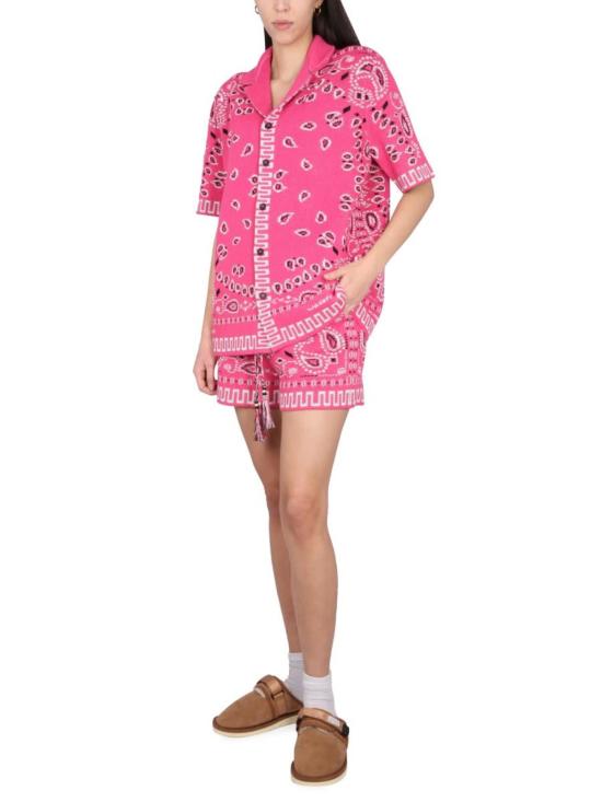  알라누이 숏팬츠 숏 반다나 핑크 - ALANUI