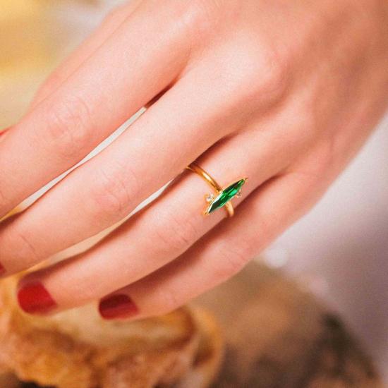  몬세라트 뉴욕 반지 베르데 링