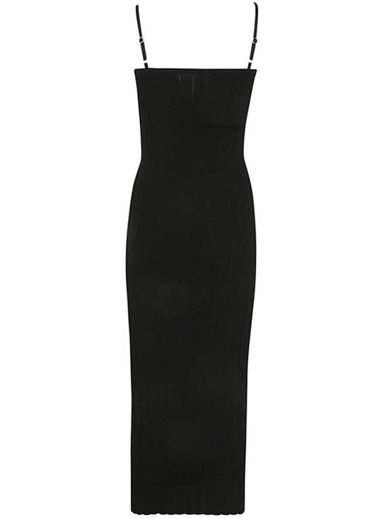  자크뮈스 미디 원피스 Jacquemus La Robe Sierra Bretelles 드레스 블랙 - JACQUEMUS