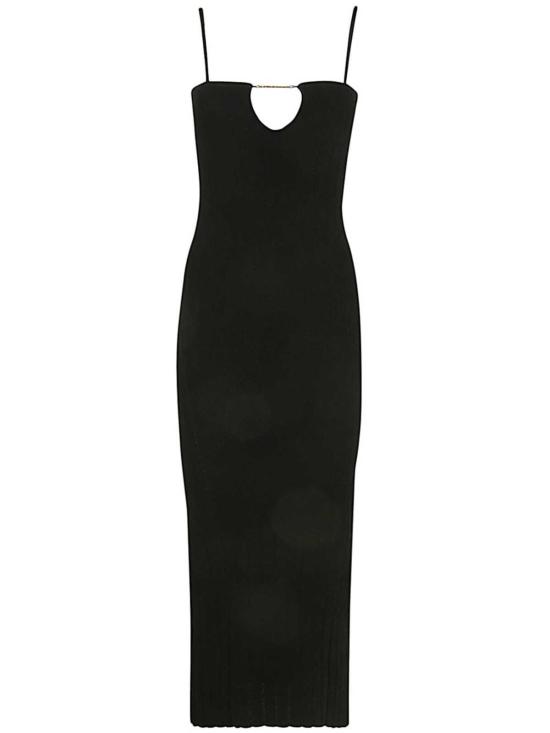  자크뮈스 미디 원피스 Jacquemus La Robe Sierra Bretelles 드레스 블랙