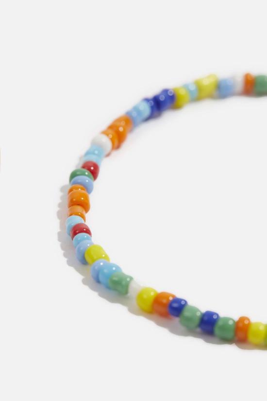  핸섬 바디 주얼리 핸드즘 컬러 비즈 팔찌 멀티 - HNDSM