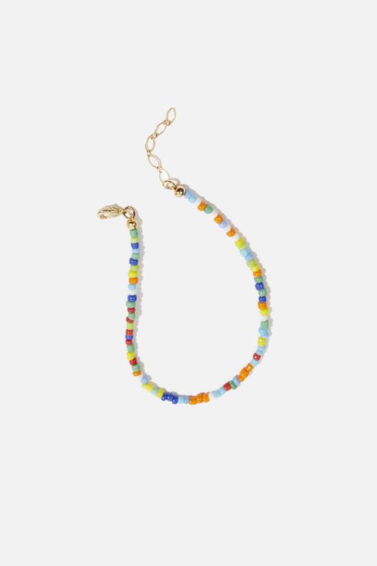  HNDSM 바디 주얼리 핸드즘 컬러 비즈 팔찌 멀티 - OTHER BRANDS