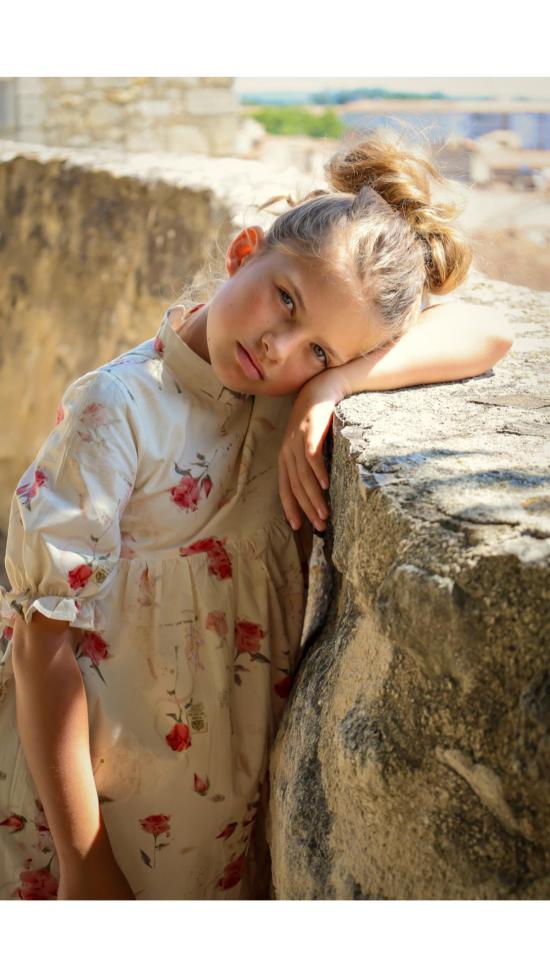  [키즈] Piper&Cloth 원피스 파이퍼앤클로스 키즈 마들렌 드레스 아이보리 블룸 - OTHER BRANDS